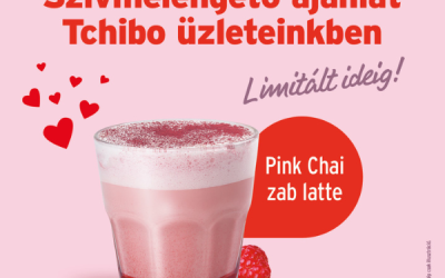 Tchibo: Pink Chai zab latte