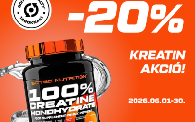 Scitec Nutrition: Creatine Monohydrate akció