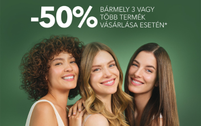 Yves Rocher: 50% kedvezmény