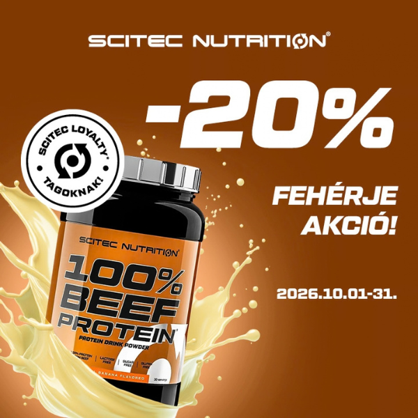 Scitec Nutrition: Beef protein akció