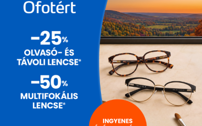 Ofotért: Ingyenes látásvizsgálat + lencseakció