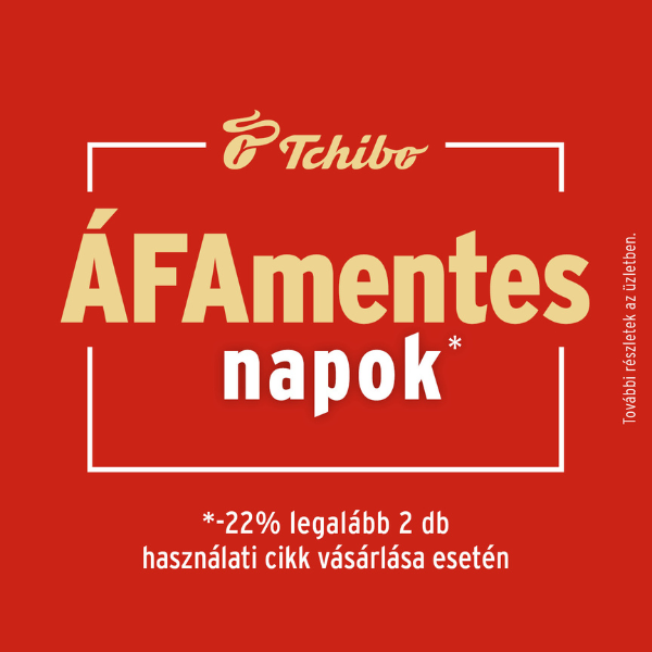 Tchibo: 22% kedvezmény